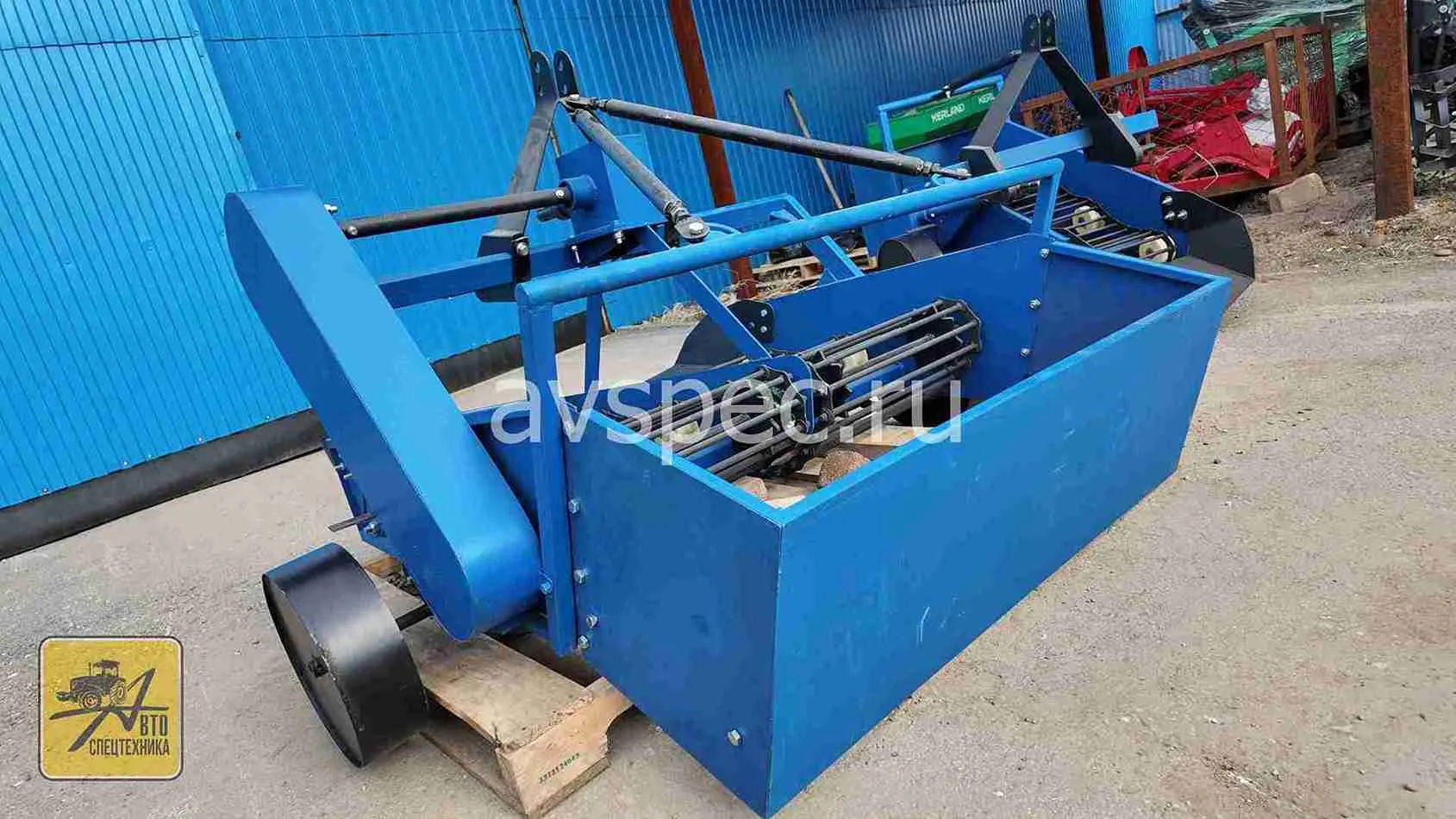 Картофелекопалка транспортерная КМ-2 двухрядная 1200